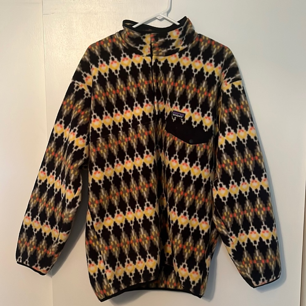 Mens Patagonia Lightweight Snap-T Synchilla Fleece